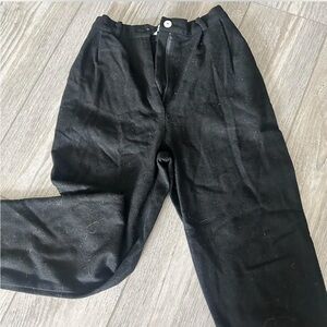 Vintage black trousers.